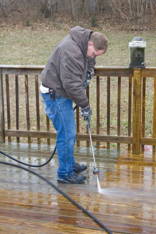 Outdoor Furniture Power Washing